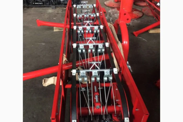 Грабалка грабарка гребка граблі ворошилки ворушилки ленточні пасові Польща- фото № 10