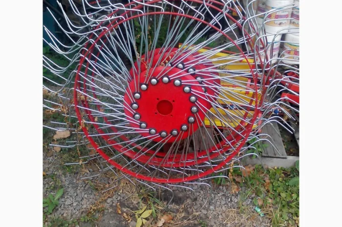 Грабли-ворушилка "Солнышко" на 5 колёс PZ-205- фото № 3