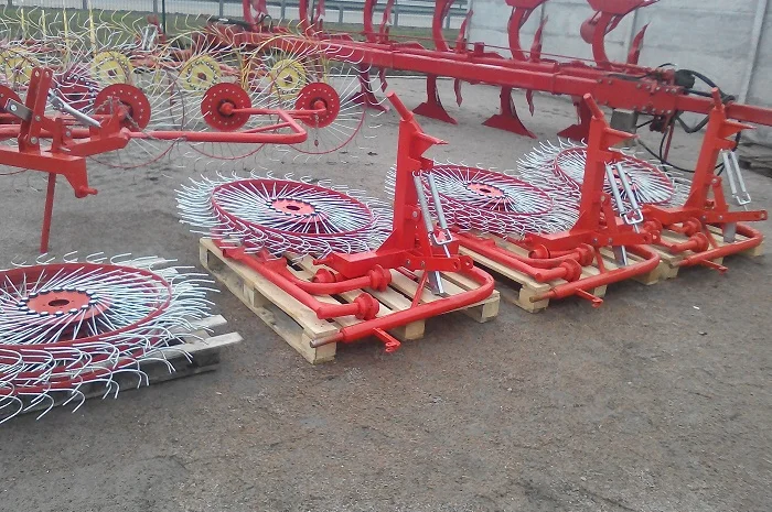 Грабли-ворушилка "Солнышко" на 5 колёс PZ-205- фото № 1