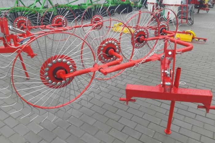 Сіно ворушилка «Сонечко» 4-х колісна (Польща)- фото № 3