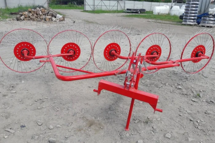 Сіно ворушилка «Сонечко» 5-ти колісна (Польща)- фото № 4