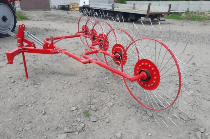 Сіно ворушилка «Сонечко» 5-ти колісна (Польща)- фото № 5