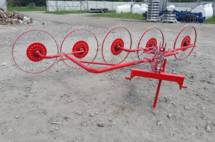 Сіно ворушилка «Сонечко» 5-ти колісна (Польща)- фото № 7