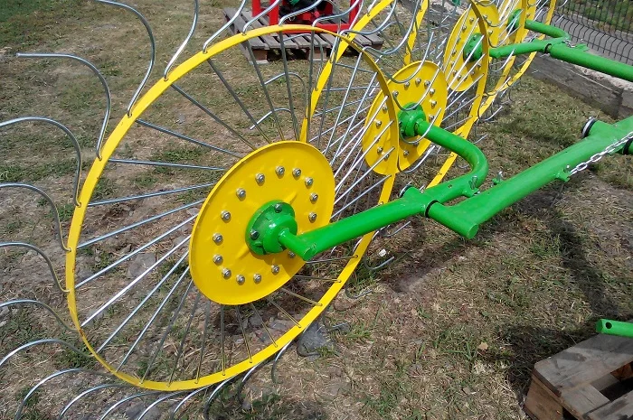 Граблі-ворушилка (валкові) «Сонечко» на 4 колеса- фото № 4