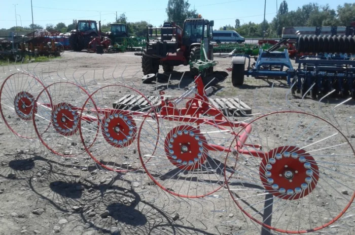 Гребка сонечко ворошилка 4 кол- фото № 2