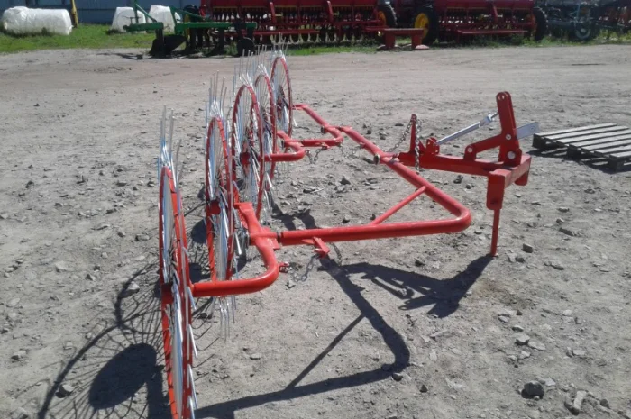 Гребка сонечко ворошилка 4 кол- фото № 3