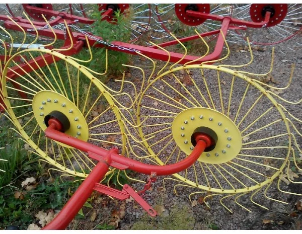 Грабли ворошилки 4 колеса- фото № 1