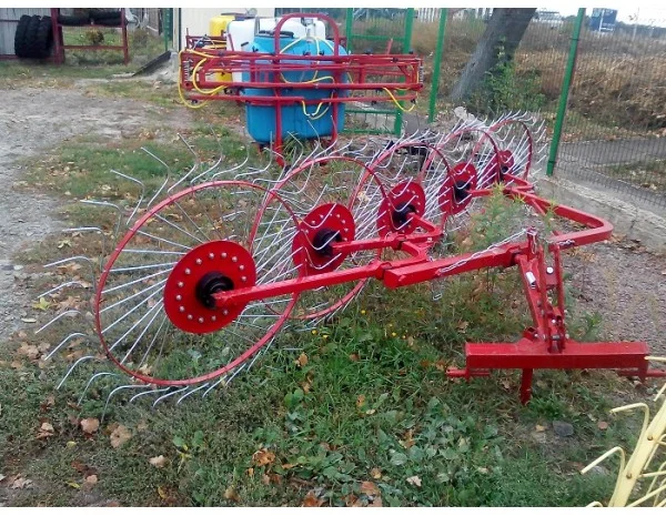 Грабли ворошилки 4 колеса- фото № 6