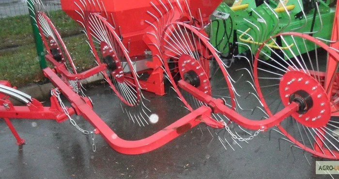 Граблі ворошилки сіна на 5 коліс польські- фото № 3