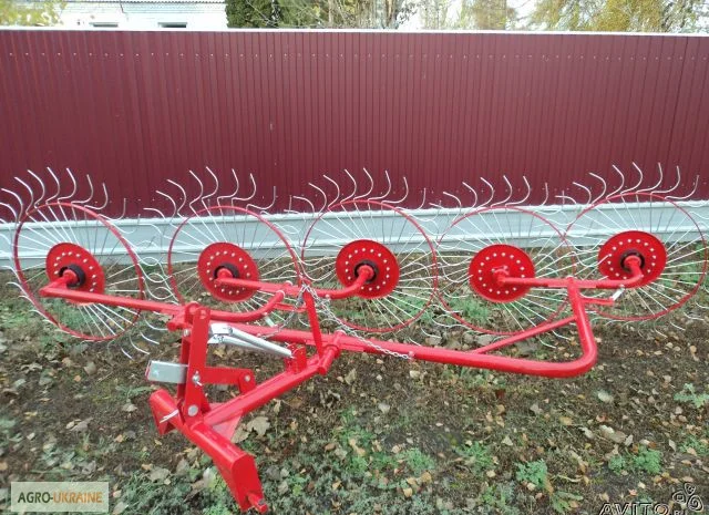 Сінограбалка 4-колісна Agromech- фото № 3