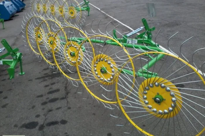 Сінограбалка 4-колісна Agromech- фото № 4