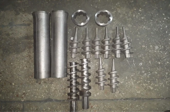 Носик 40мм наконечник шнека пресса-экструдера ПШ-190 (200)- фото № 1