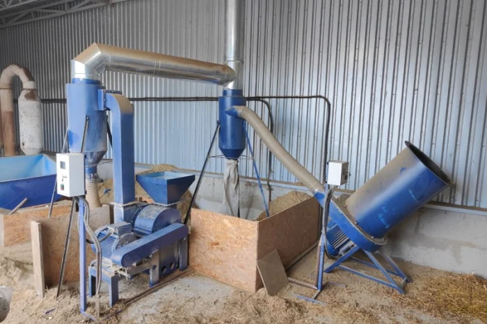 Брикет из отходов Брикет из стеблей кукурузы брикет из соломи- фото № 1