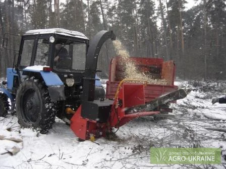 Дереводробилка (деревоподрібнююча машина)- фото № 1