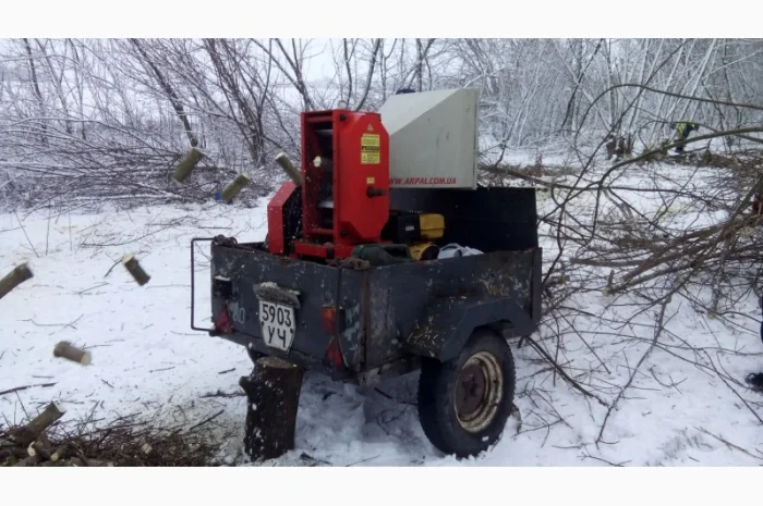 Аренда дробилки Киев. Дробление веток. Измельчитель веток, г. Киев- фото № 1