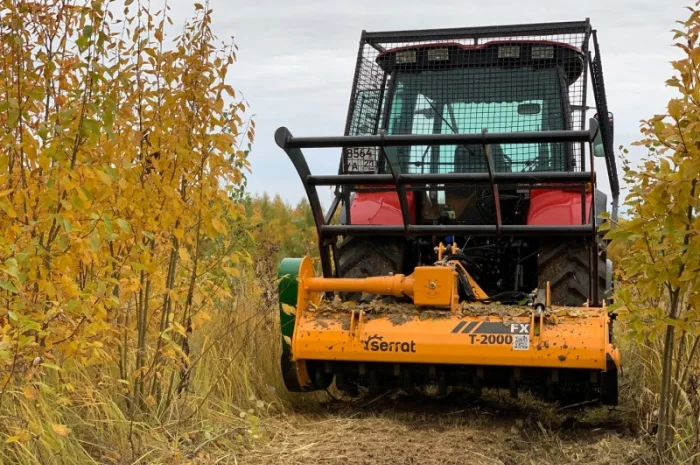 Лісовий мульчер Serrat FX для подрібнення деревини- фото № 2
