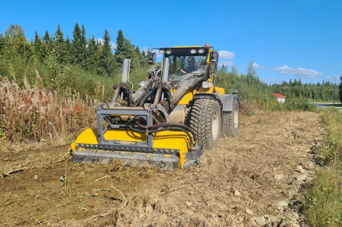 Лісова фреза MeriCrusher серії MС5 з гідравлічним приводом для великих навантажувачів- фото № 1