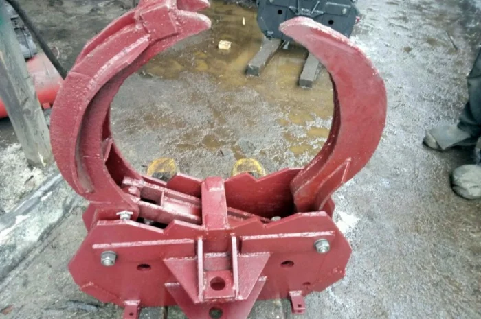 Захват для леса, бревен, вилы тракторные- фото № 4