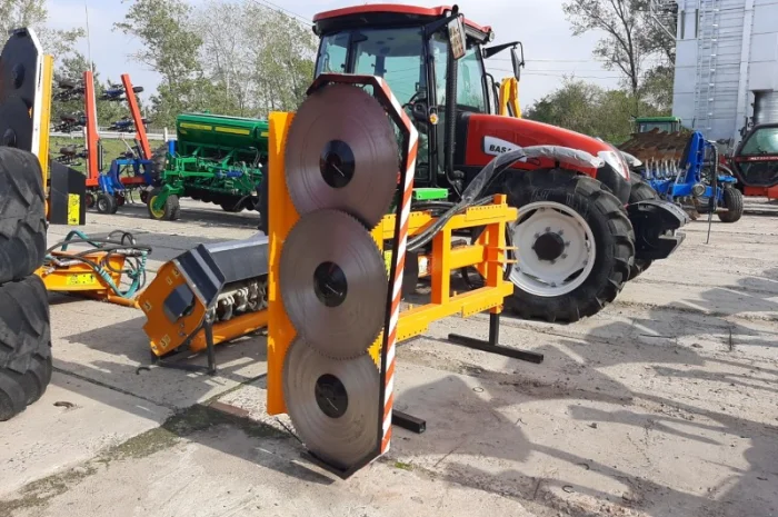 Навесная дисковая пила Coupeco METEOR T90R (Франция)- фото № 1