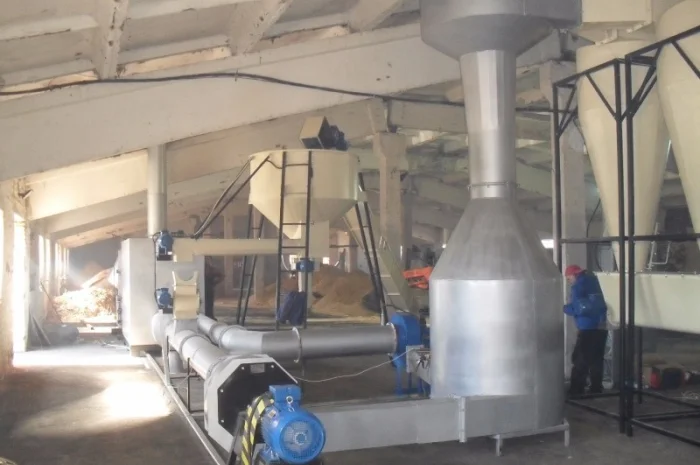 Комплектный завод по производству топливных пеллет из древксины (1т/ч)- фото № 1