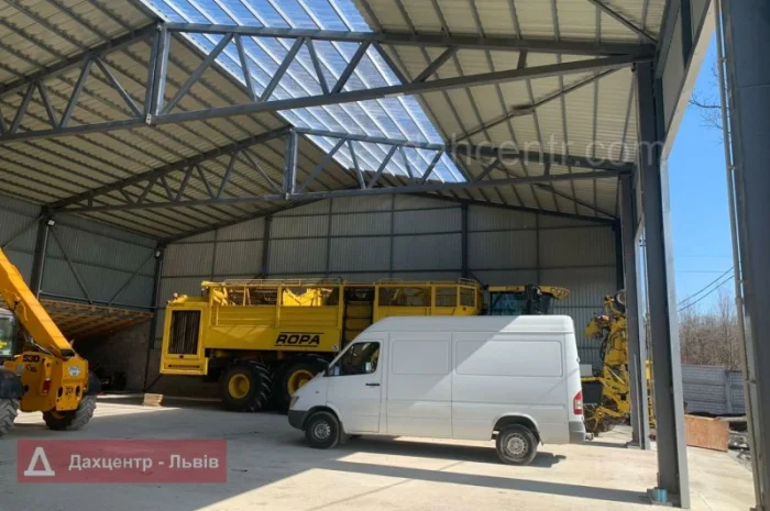 Ангар каркас 18х42х5 цех, склад, бмз, приміщення, СТО- фото № 3