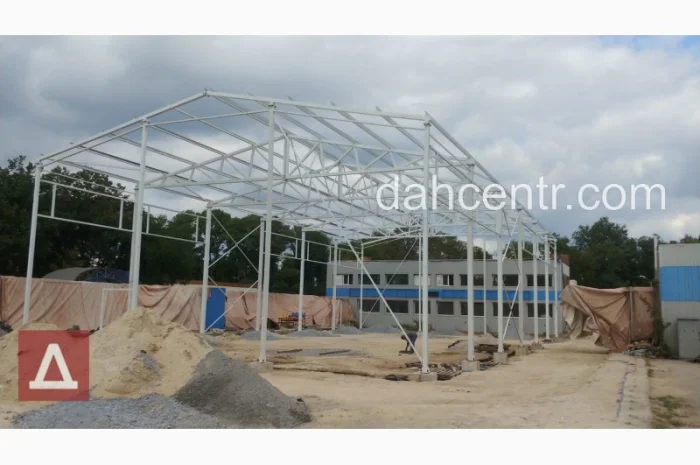 Ангар каркас 18х42х5 цех, склад, бмз, приміщення, СТО- фото № 10