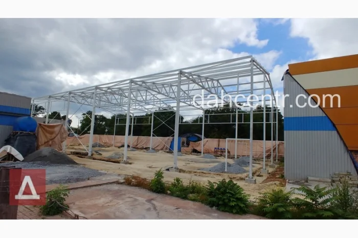 Ангар каркас 18х42х5 цех, склад, бмз, приміщення, СТО- фото № 1