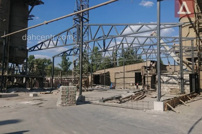 Каркас 15х30х5 Двосхилий ангар склад, цех, зерно, ферми, металоконструкція- фото № 8