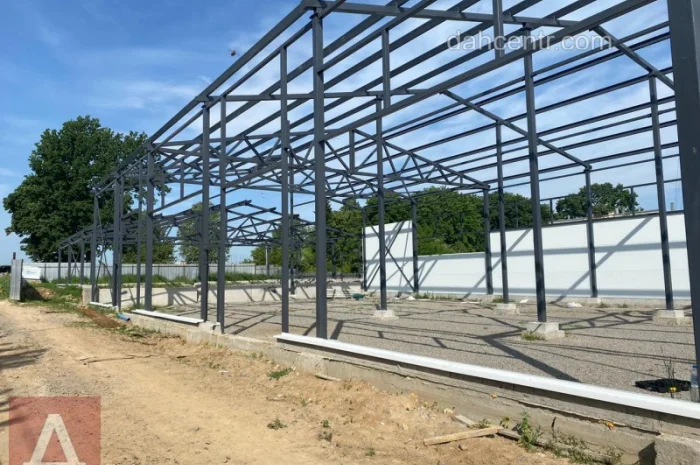 БМЗ 15х42х4 склад двосхилий, ангар, навіс, каркас, ферми, цех- фото № 2