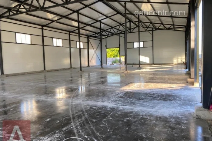 Склад Двосхилий 16х48х6 ангар, виробництво, ферми, цех, каркас, навіс- фото № 2