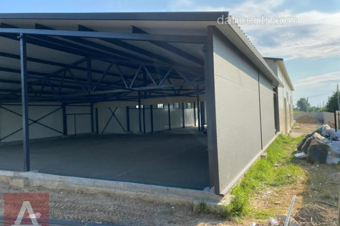 Склад Двосхилий 16х48х6 ангар, виробництво, ферми, цех, каркас, навіс- фото № 3