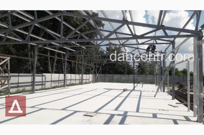 Ангар 12х42х5 металевий каркас, конструкція під склад, цех, сто- фото № 2