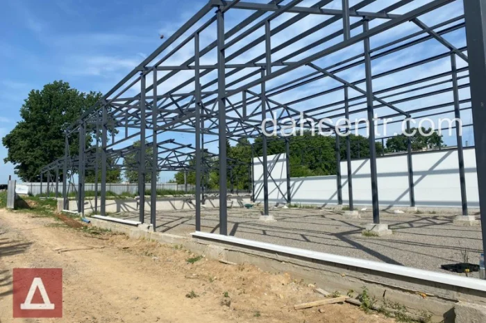 Ангар 12х42х5 металевий каркас, конструкція під склад, цех, сто- фото № 5