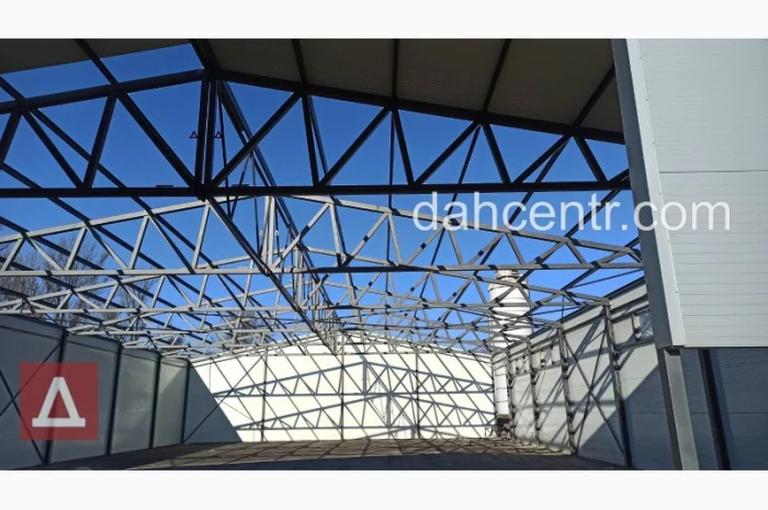 Ангар 12х42х5 металевий каркас, конструкція під склад, цех, сто- фото № 6