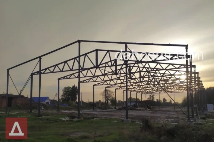 Ангар 12х42х5 металевий каркас, конструкція під склад, цех, сто- фото № 8