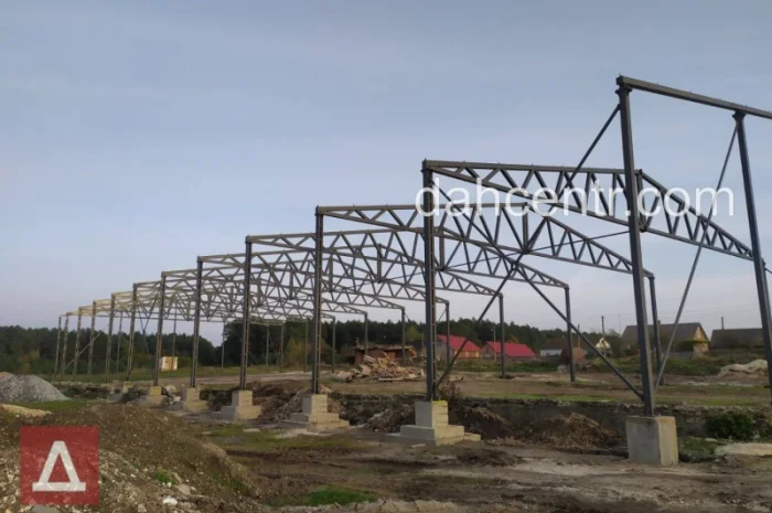 Ангар 24х54х6 під ключ - обшивка сендвіч-панелями- фото № 4