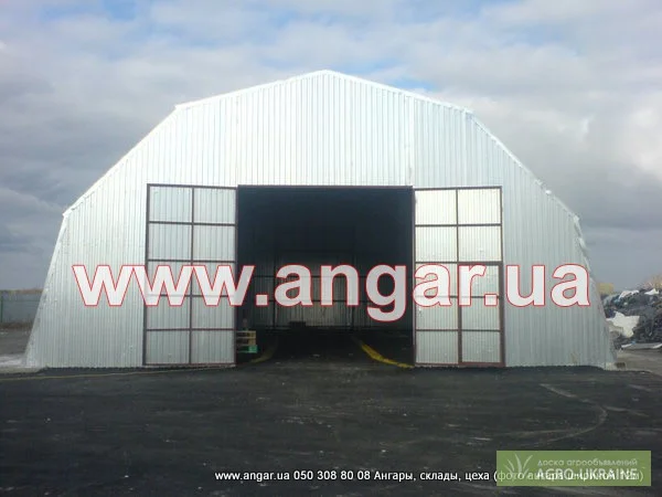 Ангар, Склад, Цех, Зернохранилище, Ферма для животных и скота- фото № 1