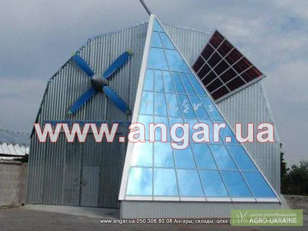 Ангар, Склад, Цех, Зернохранилище, Ферма для животных и скота- фото № 3