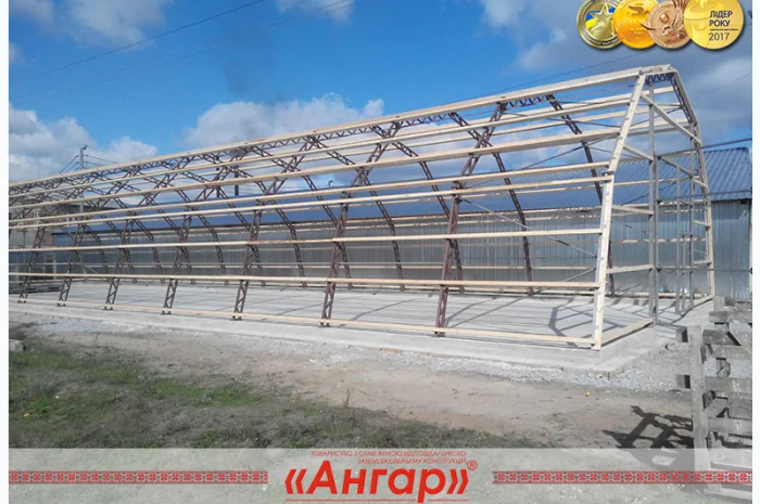 Каркас ангара 12*42 ждет нового хозяина- фото № 3