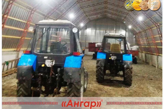 Ангары герметичные: не задувает снег, не затекает вода. Срок эксплуатации от 20 лет- фото № 1