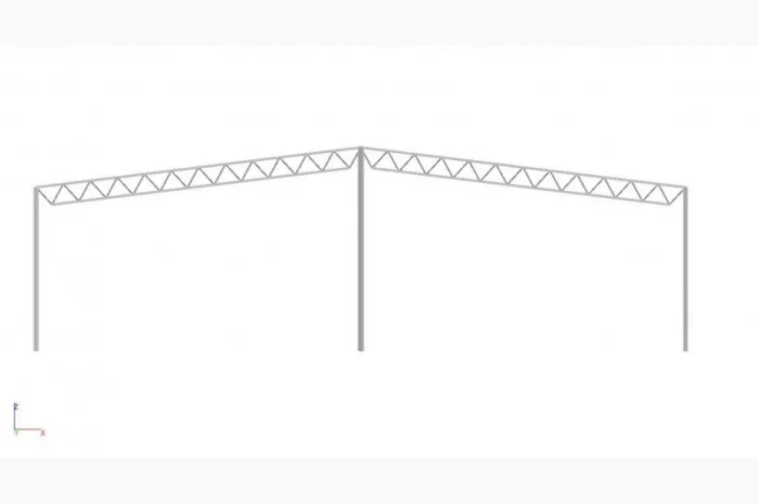 Ферми металеві під Ангар склад, зерносклад або навіс. Довж: 9-13м- фото № 3