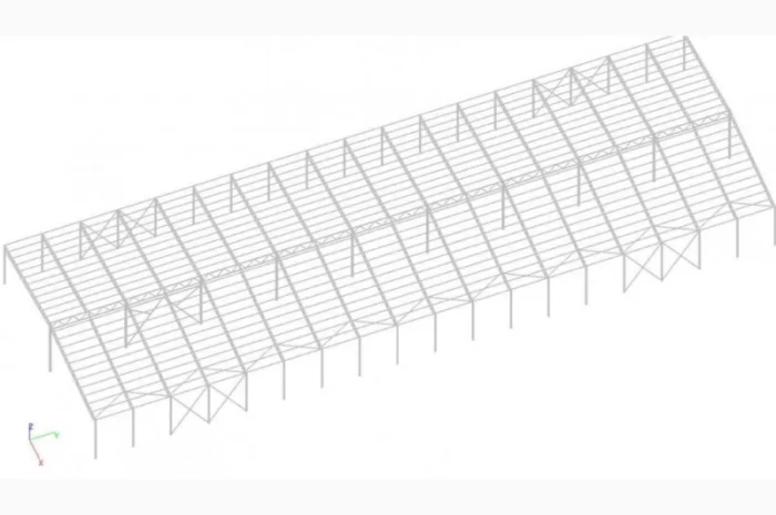 Ферми металеві під Ангар склад, зерносклад або навіс. Довж: 9-13м- фото № 4