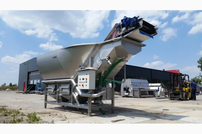 Бункер замачивания (барботажная мойка) моркови ZSW- фото № 2