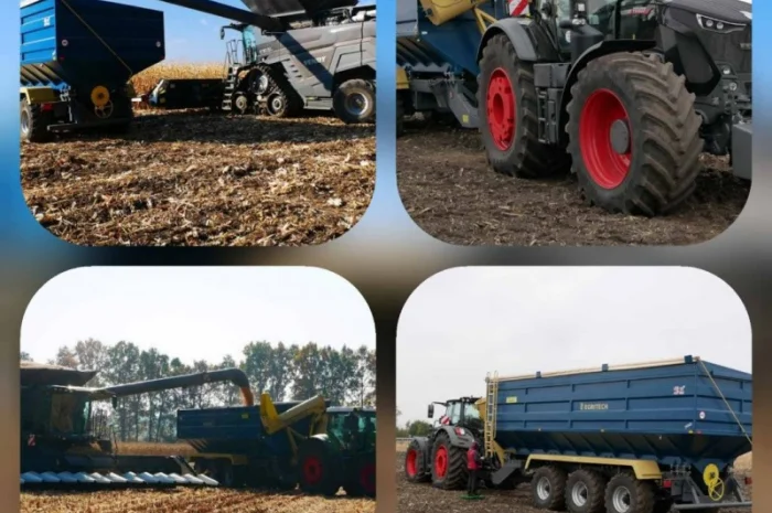 Бункер перегрузчик накопительный БНП40 для зерновых- фото № 1