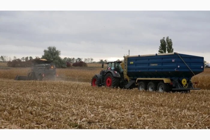 Бункер перегрузчик накопительный БНП40 для зерновых- фото № 3