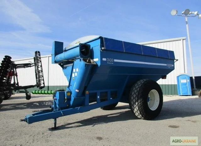 Зерновой бункер Кинзе KINZE 640 (23 м3) б/у из США перегрузчик зерна накопитель- фото № 1