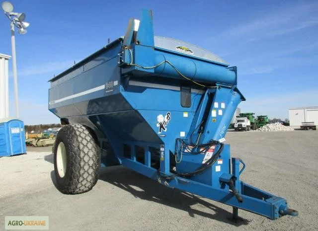 Зерновой бункер Кинзе KINZE 640 (23 м3) б/у из США перегрузчик зерна накопитель- фото № 2