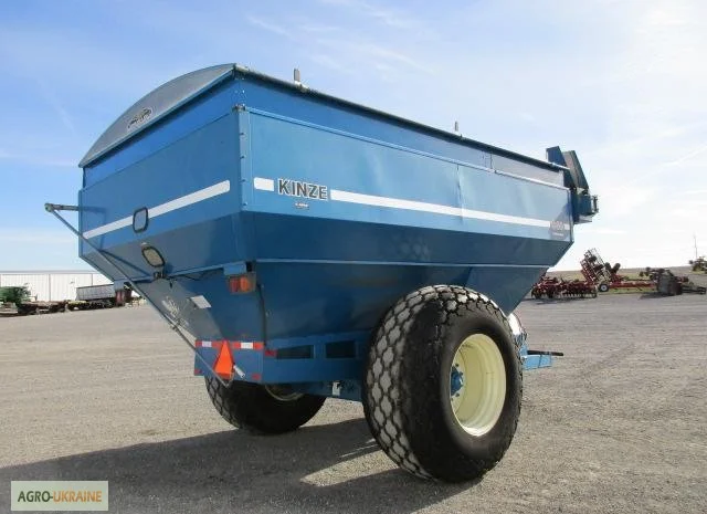 Зерновой бункер Кинзе KINZE 640 (23 м3) б/у из США перегрузчик зерна накопитель- фото № 3