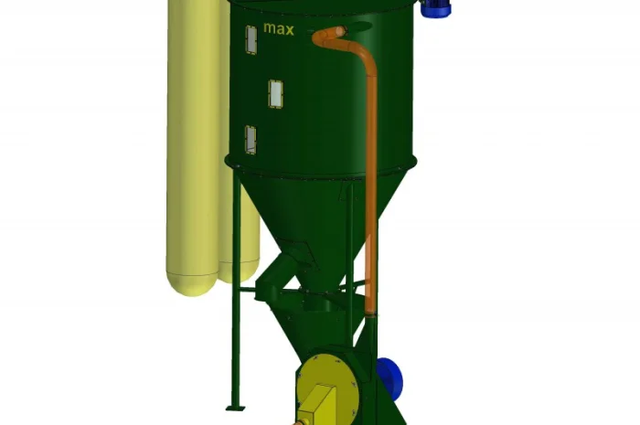 Бункер - змішувач з дробаркою для зернових- фото № 1