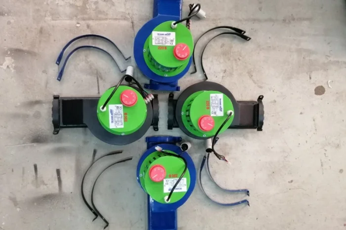 Дымосос, инжекционный вытяжной вентилятор- фото № 5